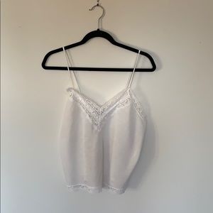 Vintage Dior lace trim cami